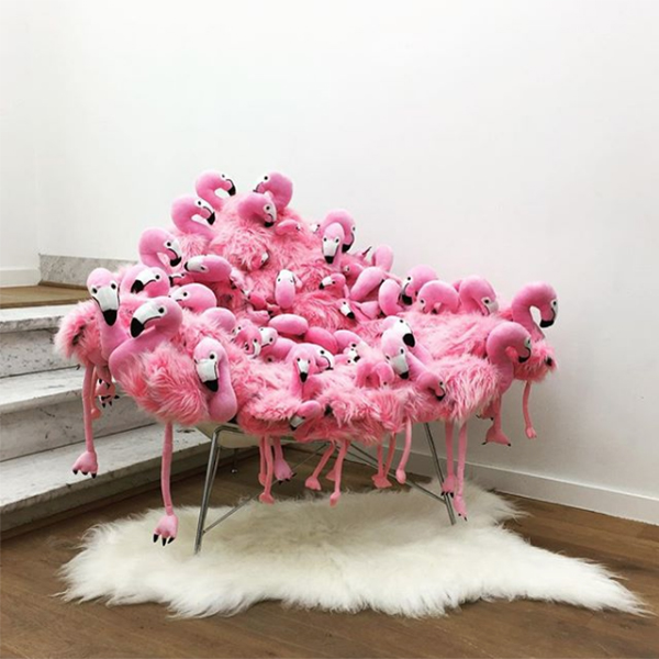 Flamingo chair at MAISON&OBJET