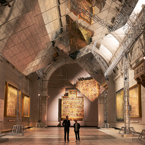 V&A installation at London Design festival