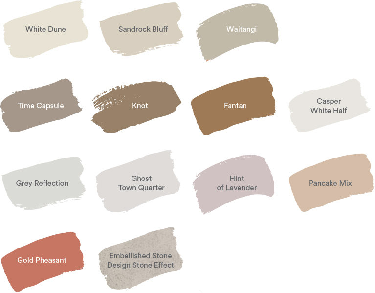 Dulux Colour Forecast 2020. Global colour trends - Grounded palette