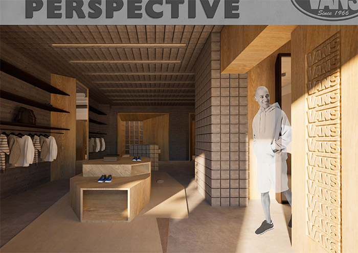 Anthony Simonetta Diploma of Interior Design - Retail project