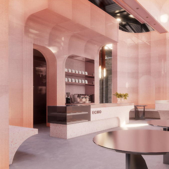 Harley Wallace cafe design - winner Dulux Colour Awards 2026