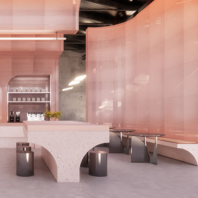 Harley Wallace cafe design - winner Dulux Colour Awards 2026